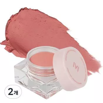 Кремовые румяна Mad Peach Mood Mix 10 г, 02 Coral Plush, 2 шт.