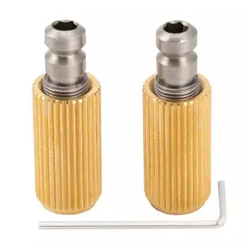 Крепление Wilkinson Stud Anchor для Wilkinson WVS50IIK Tremolo Bridge, оригинальный цвет (Набор из 2)