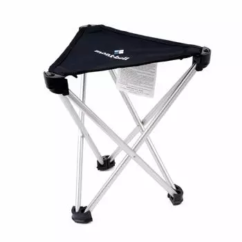 Кресло Trail Chair 26 Outdoor Ultra Seat Height Load Capacity Compact Camping Chair [Montbell] Кресло Mont-Bell, легкое, складное, 26 см, 80 кг, (черный)
