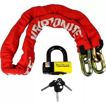 Криптонит Нью-Йорк Fahgettaboudit Chain 1415 &; Нью-Йорк Диск Лок чёрный