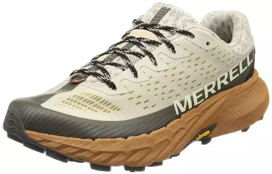 Кроссовки AGILITY PEAK 5 см 2E [Merrell] мужские OYSTER/OLIVE 26.0