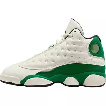 Кроссовки Air Jordan 13 Retro GS Sail Pine Green Kids кремово-черные HQ0780-103 36.5