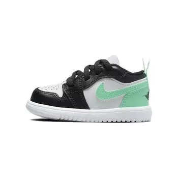 Кроссовки Air Jordan 1 Low ALT TD Green Glow Baby белые черные DR9747-131 27