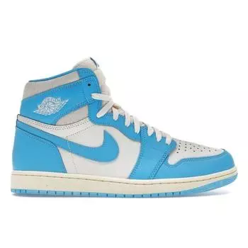 Кроссовки Air Jordan 1 Retro High OG UNC Reimagined Unisex, темно-синие, парусно-голубые, DZ5485-402 41