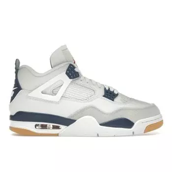 Кроссовки Air Jordan 4 Retro SP Navy Unisex White Summit-White Neutral-Grey DR5415-100 37.5