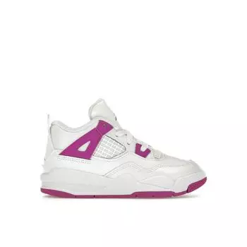 Кроссовки Air Jordan 4 Retro TD Hyper Violet Baby белые FQ1313-151 26