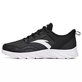 Кроссовки Anta Versatile Shock Absorbing Non-Slip Durable Low-Top для бега, мужские, черные, белые, 912045524-2 39