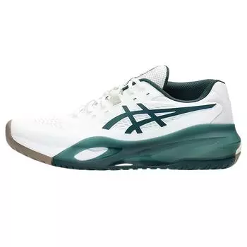 Кроссовки ASICS Gel Resolution X Белые Саксонский Зеленый Мужские 1041A481-111 45
