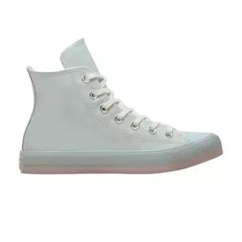Кроссовки Converse Chuck Taylor All Star High Teal Tint Pink Foam унисекс, мытый коралл 166447C