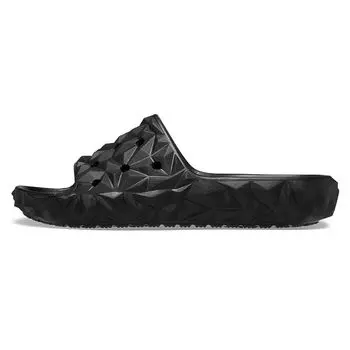 Кроссовки Crocs Classic Geometric Slide 2.0 Черные Унисекс 209608-001 37-38