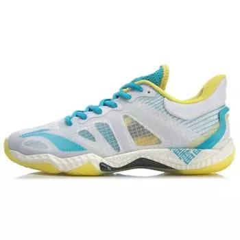 Кроссовки для бадминтона Li Ning Hawk Eagle 4, удобные, амортизирующие, нескользящие, износостойкие, легкие, дышащие, с низким верхом, женские, AYAR006-2 35