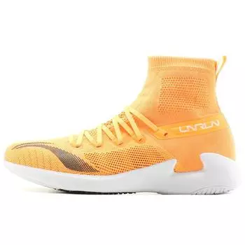 Кроссовки для бега Li Ning Chasing Wind Professional Racing флуоресцентные медово-оранжевые мужские кроссовки ARBN001-3 39