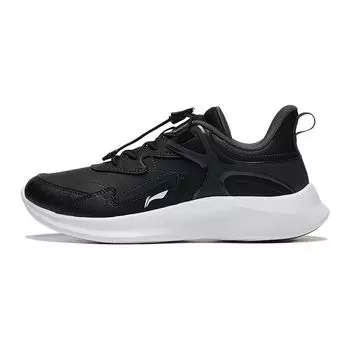 Кроссовки для бега Li Ning Kids Ling Yue 3.0 V3, удобные, универсальные, нескользящие, амортизирующие, с низким верхом, детские кроссовки, черные YKCT162-13 31