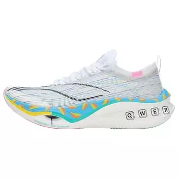 Кроссовки для бега Li Ning League Of Legends X Feidian 3.0 Ultra Support Stable Non-Slip Durable Low-Go, кроссовки для бега унисекс, белые ARMT033-18 39