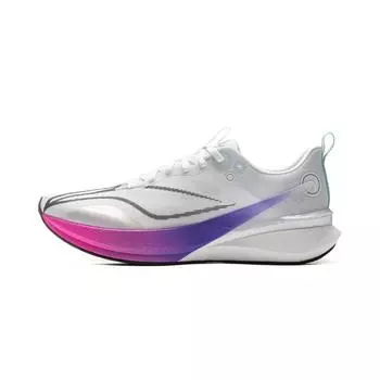 Кроссовки для бега Li Ning Red Rabbit 8 Pro Full Palm Cushioning Mesh для мужчин, стандартные, белые ARPV003-1 39