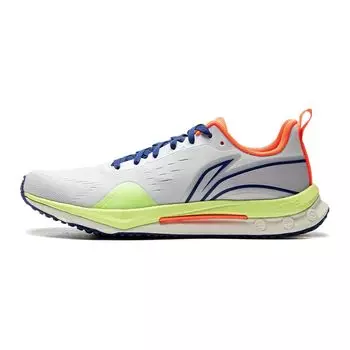 Кроссовки для фитнес-теста Li Ning Kids, удобные кроссовки с низким верхом, детская обувь белого и оранжевого цветов YRMU001-4 39