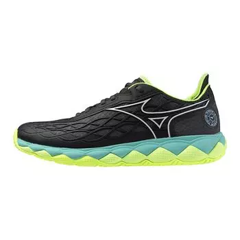 Кроссовки для тенниса Wave Enforce TOUR AC All Court Club Activities Lightweight Game Court Soft Tennis Hardball Tennis Black x White x Yellow cm 2E [Mizuno]