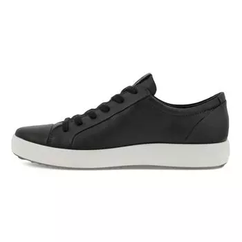 Кроссовки ECCO Men s Soft 7 City Tie, черные, 7-7. 5