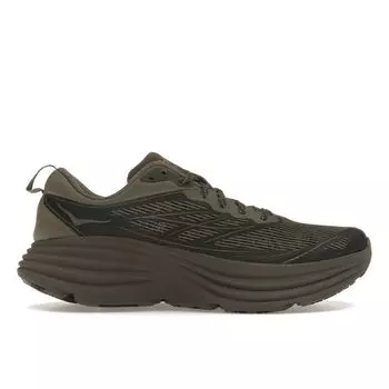 Кроссовки HOKA Bondi 8 Caged Stealth Tech Pack унисекс коричневые умбра темно-умбра 1155391-UBR 40