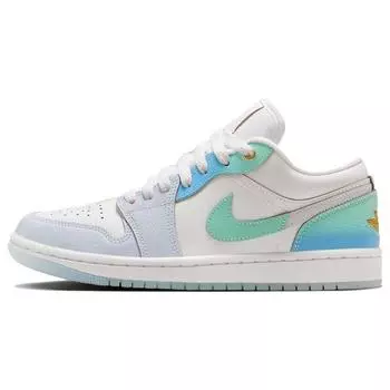 Кроссовки Jordan 1 Low SE Emerald Rise (Женский)(FN8899-131) 36