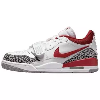 Кроссовки Jordan Legacy 312 Low Белый Цементный Красный (Женский)(FQ7827-106) 36