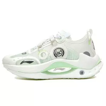 Кроссовки Li Ning Absolute Shadow CRC с нескользящей подошвой, износостойкие, мужские, кроссовки Cloud-White ARHR087-2 42