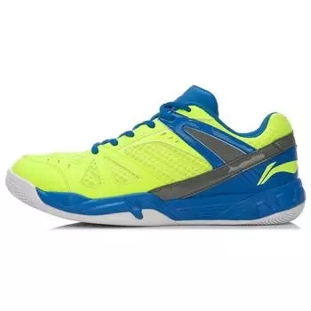 Кроссовки Li Ning Cushioning Training Support Low Top для бега унисекс, зеленые, синие, AYTL047-2 43