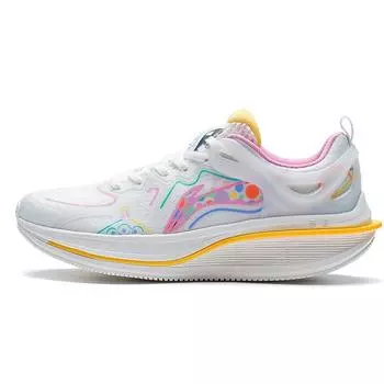 Кроссовки Li Ning Disney X Collaboration Series с нескользящей подошвой, прочные, женские, облачно-белые ARSS012-6 38