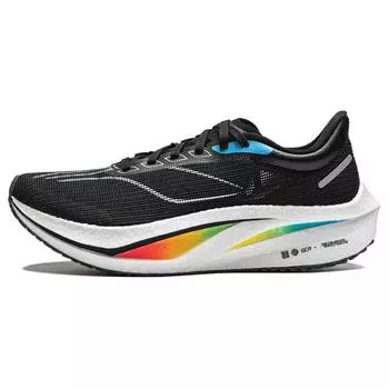 Кроссовки Li Ning Feidian 4 Challenger Carbon Plate Technology с амортизацией, прочные, водонепроницаемые, дышащие, с поддержкой и отскоком, с низким верхом ARMU006-11 39