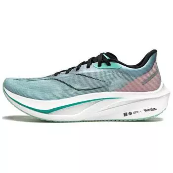 Кроссовки Li Ning Feidian 4 Challenger Carbon Plate Technology с амортизацией, противоскользящие, износостойкие, дышащие, с поддержкой и отскоком, с низким верхом ARMU005-24 41