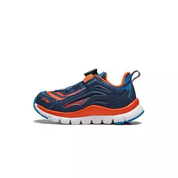 Кроссовки Li Ning Kids Knob Version Low Top для бега Детские кроссовки Deep-Type Bright-Orange YKNU090-1 25