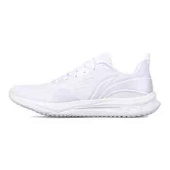 Кроссовки Li Ning Kids Shock Absorbation Low Top для бега Детские кроссовки для бега белого цвета YRMU001-1 41