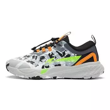 Кроссовки Li Ning Kids Zhixing Pro Low Top для бега Детские кроссовки Серые Черные YKFS068-11 39