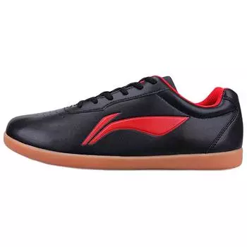 Кроссовки Li Ning Tai Chi с нескользящей подошвой, износостойкие, унисекс, черные, красные ADBC012-2 39
