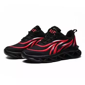 Кроссовки Luxus Outdoor Walking Soft Sole на платформе для повседневного бега, дизайнерская мужская обувь Tenis Masculino для походов Бесплатная доставка 39 чёрный