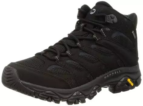 Кроссовки MOAB 3 SYNTHETIC MID Triple Black cm 2E [Merrell] GORE-TEX мужские 27.5