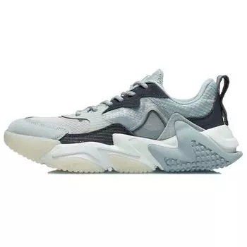 Кроссовки мужские Li Ning CF Su Series светоотражающие амортизирующие трендовые кроссовки цвета монеты-серый AGLR135-1 39