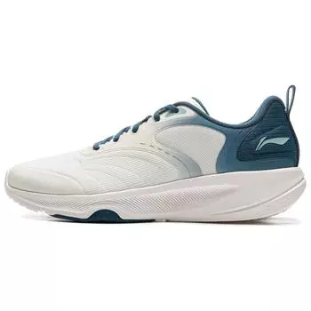 Кроссовки мужские LiNing Languang Lightweight Rebound Comfortable, белые, синие, AFVU019-1 40