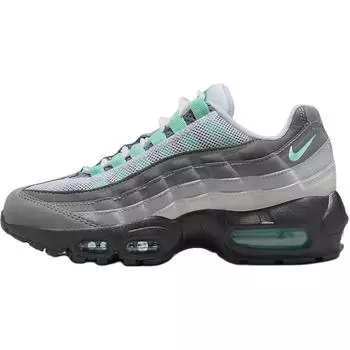 Кроссовки Nike Air Max 95 GS Hyper Turquoise для детей Серые Белые Железо-серые HV2538-100 35.5
