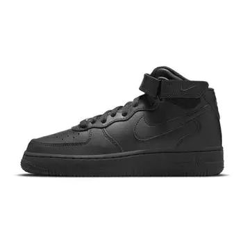 Кроссовки Nike Kids Air Force 1 Mid Triple Black 35.5