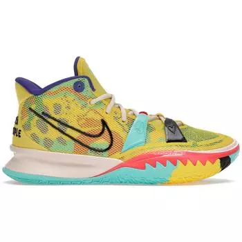 Кроссовки Nike Kyrie 7 1 World 1 People Желтые(CQ9326-700) 38
