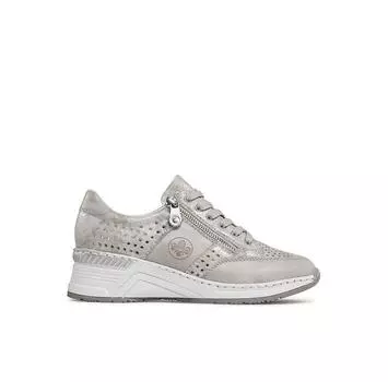 Кроссовки Rieker N4327-80 серебристый EU 41