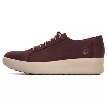 Кроссовки Timberland Berlin Park прочные, удобные, на толстой подошве, повседневные, с низким верхом, женские, бордовые, A1RRJ 37.5