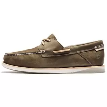 Кроссовки Timberland Leather Shock Absorbing Durable Low-Top мужские кроссовки Green A2HZ9901 42