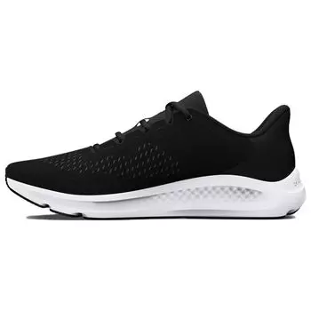 Кроссовки Under Armour Charged Pursuit 3 Big Logo — Черно-белые мужские 3026518-001