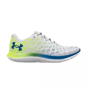 Кроссовки Under Armour Flow Velociti Wind 2 White High Vis Yellow Мужские 3024903-101 42