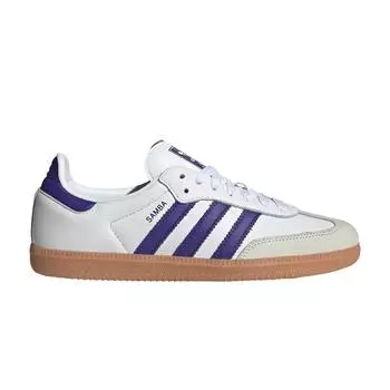 Adidas Samba OG White Energy Ink Gum Женские кроссовки Cloud-White Off-White IF6514 36
