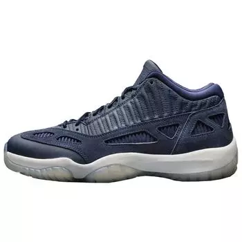 Кроссовки унисекс Air Jordan 11 Retro Low IE Obsidian Сине-Белые 919712-400