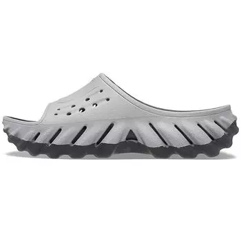 Кроссовки унисекс Crocs Echo Slide Reflective Grey Black 208804-0WN 38-39