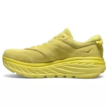 Кроссовки унисекс HOKA Bondi L Suede Celery Lima Bean Желтые 1122572-CLMB 41